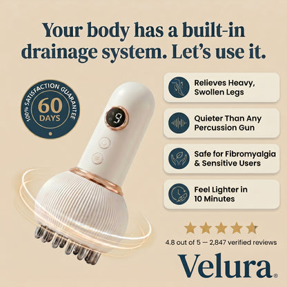 Velura Flow — Relief for Heavy Legs, Swelling & Chronic Muscle Tension